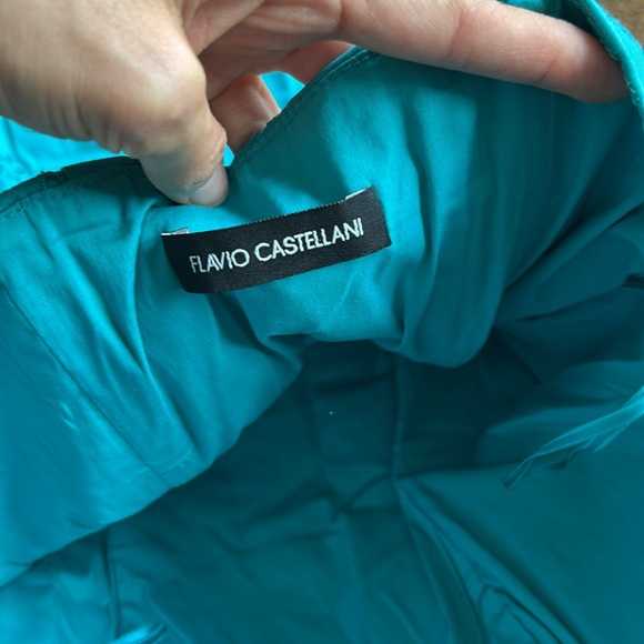 Flavio Castellani authentic Italian 🇮🇹 brand dress , paid 750 euros ❗️SIZE Small - Picture 7 of 10
